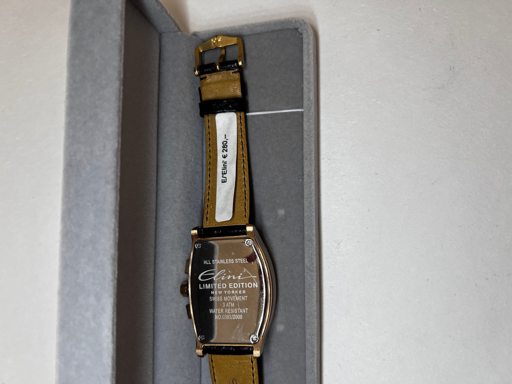 Elini New Yorker – Limited Edition Herren-/Damenarmbanduhr