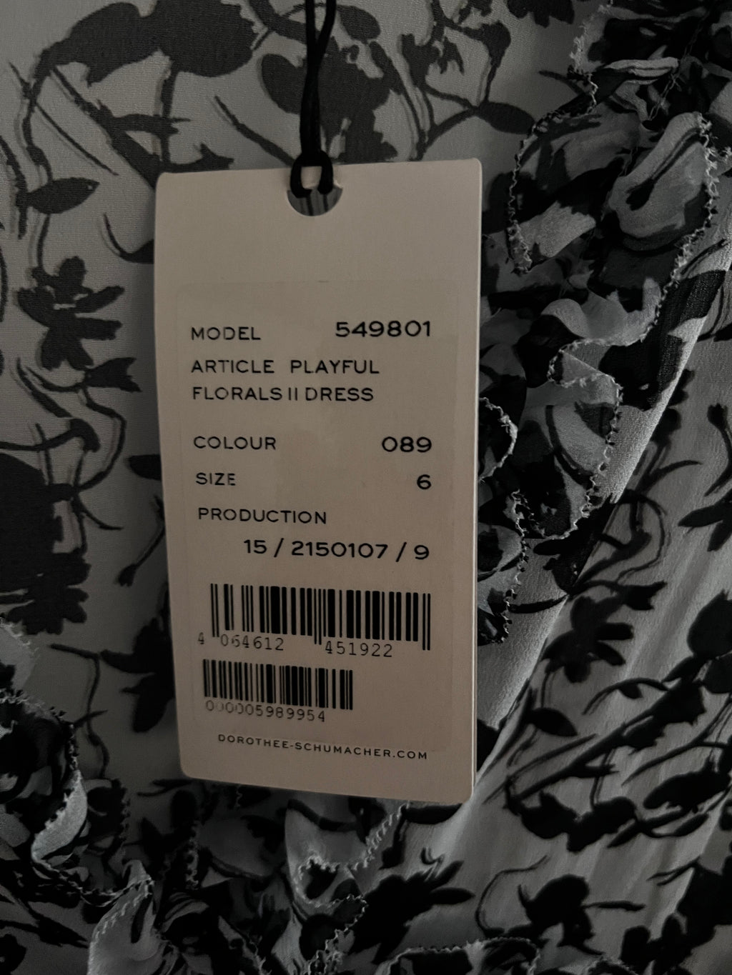 DOROTHEE SCHUMACHER – Maxikleid mit floralem Muster