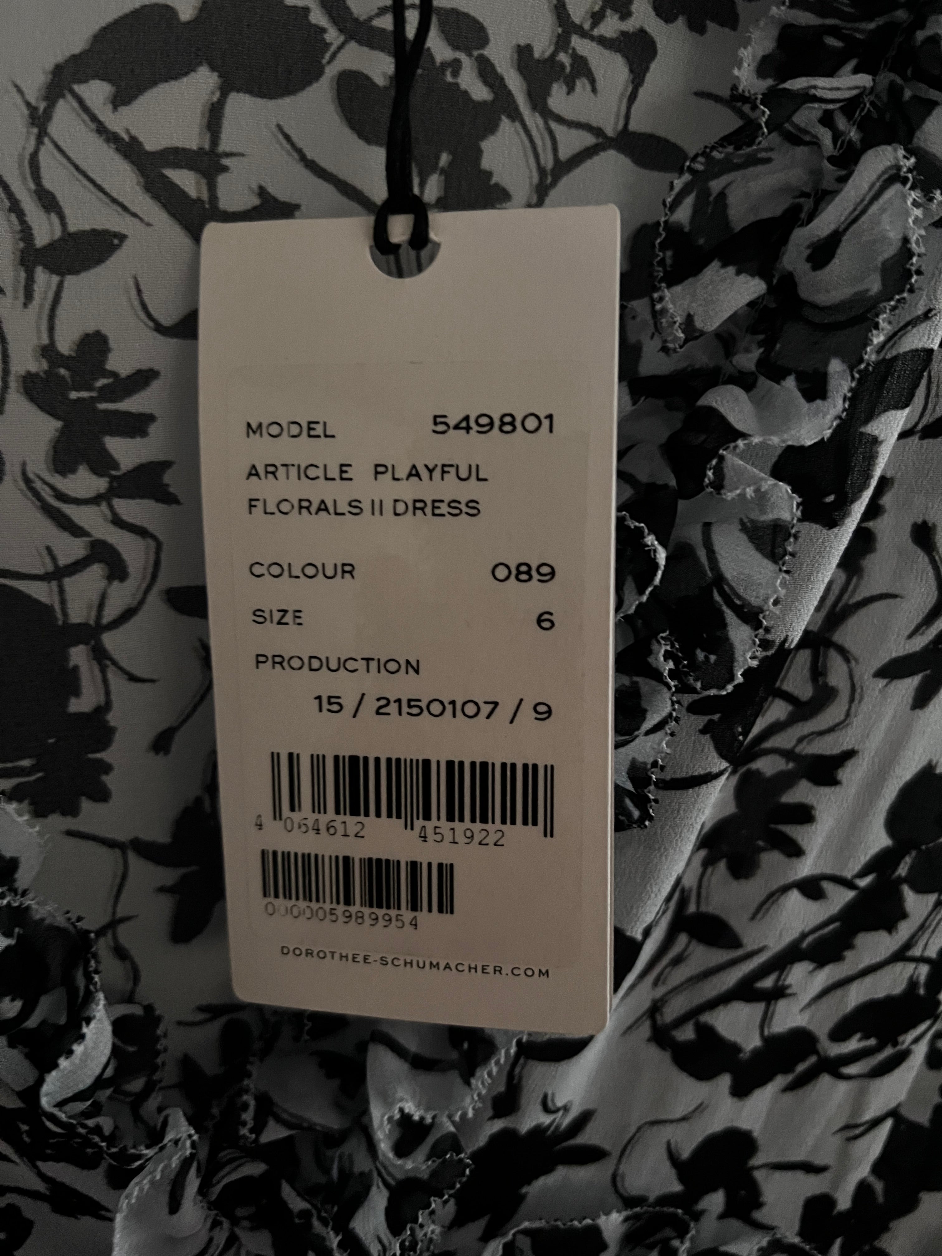 DOROTHEE SCHUMACHER – Maxikleid mit floralem Muster