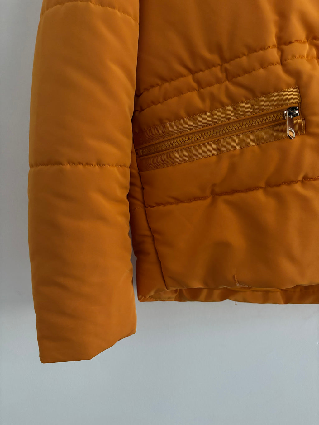 Tommy Hilfiger Steppjacke – Senfgelb, Größe M