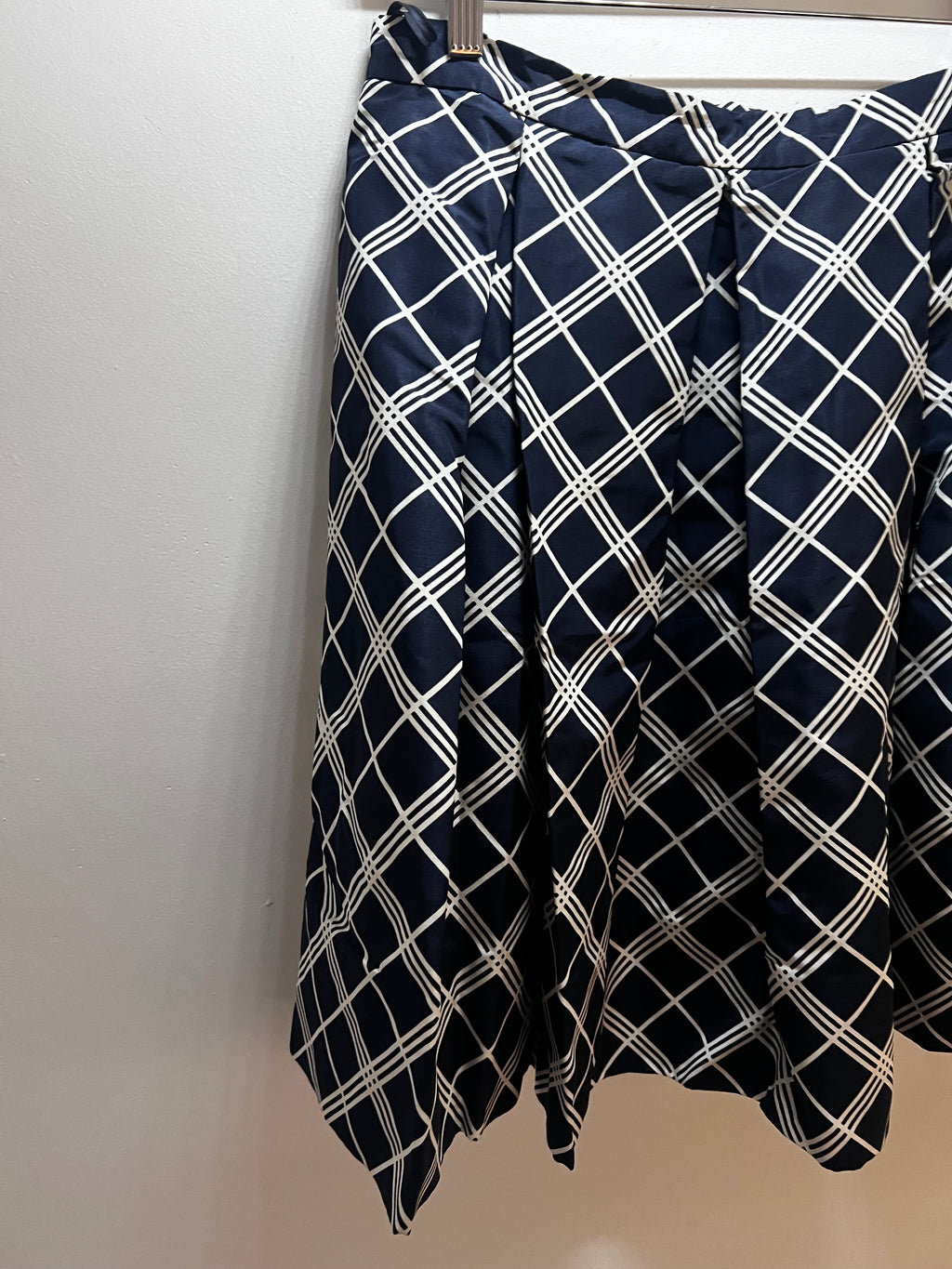 PRADA Milano – Eleganter Rock mit Karomuster