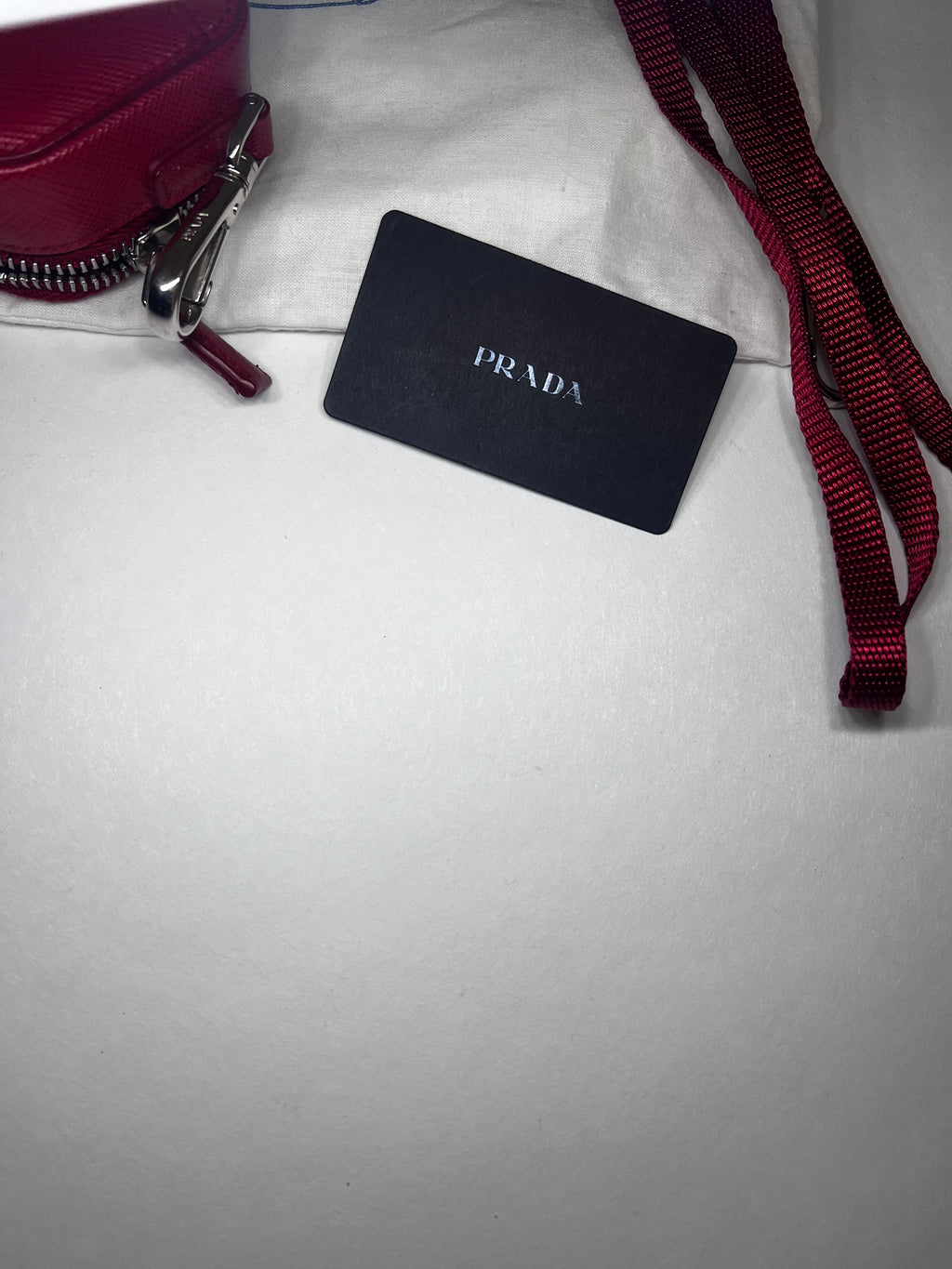 Prada Mini Crossbody Bag - Rot