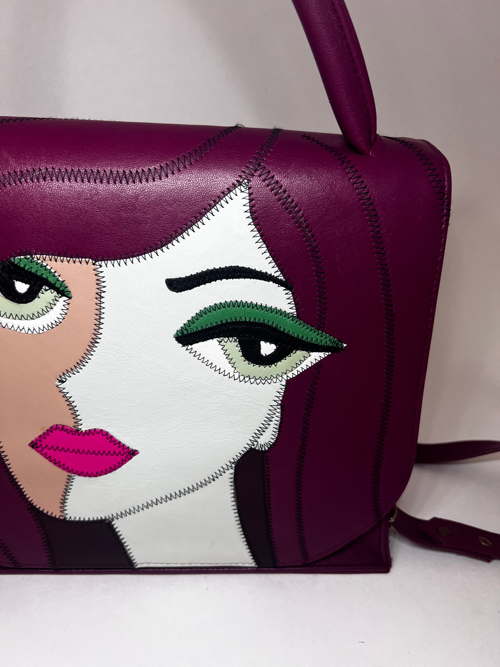 Künstlerische Wendetasche – Wechselbare Front | Unikat-Look