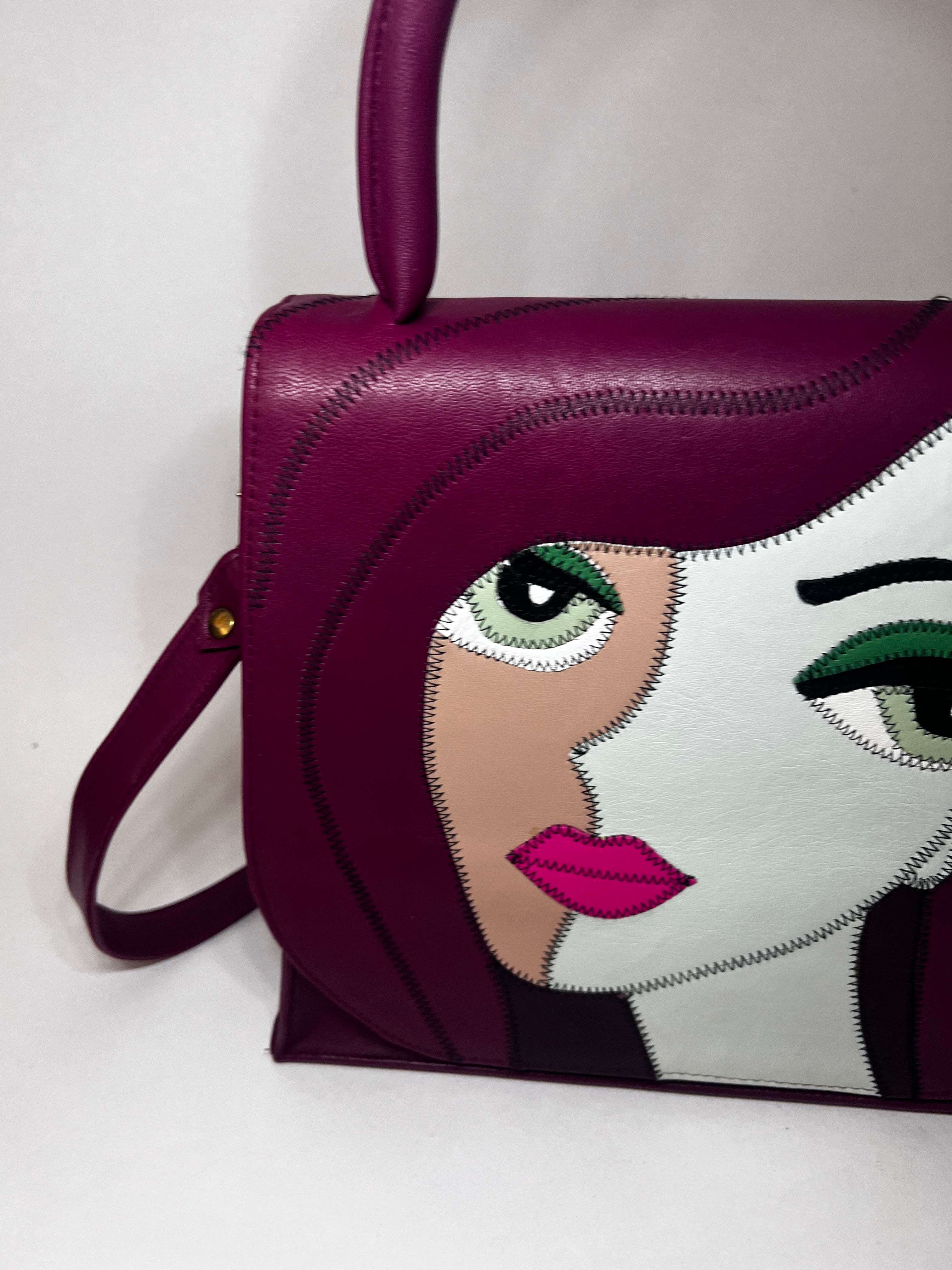 Künstlerische Wendetasche – Wechselbare Front | Unikat-Look