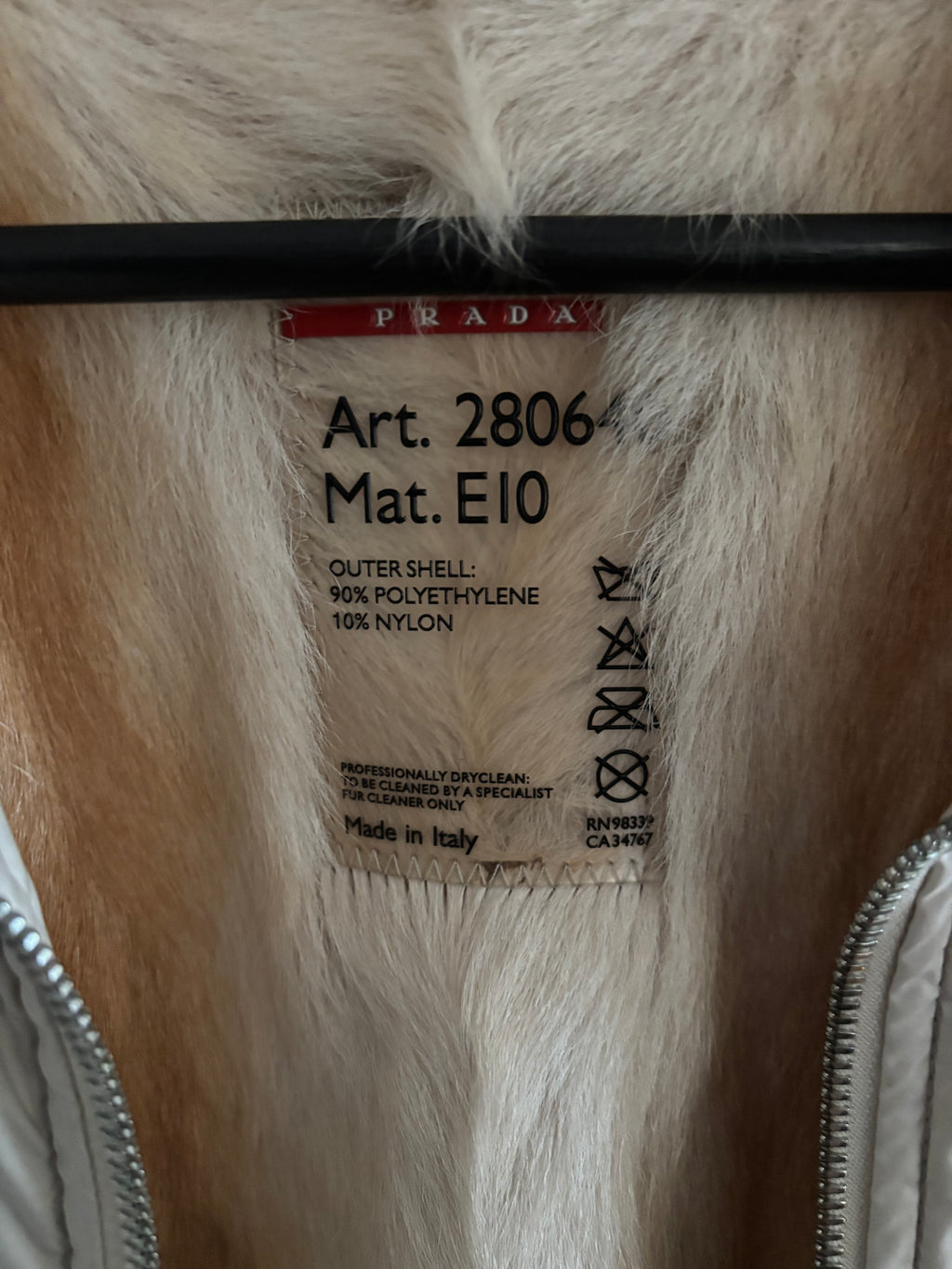 Prada Trenchcoat – Beige, Größe L