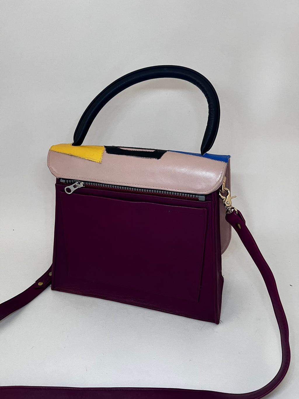 Künstlerische Wendetasche – Wechselbare Front | Unikat-Look