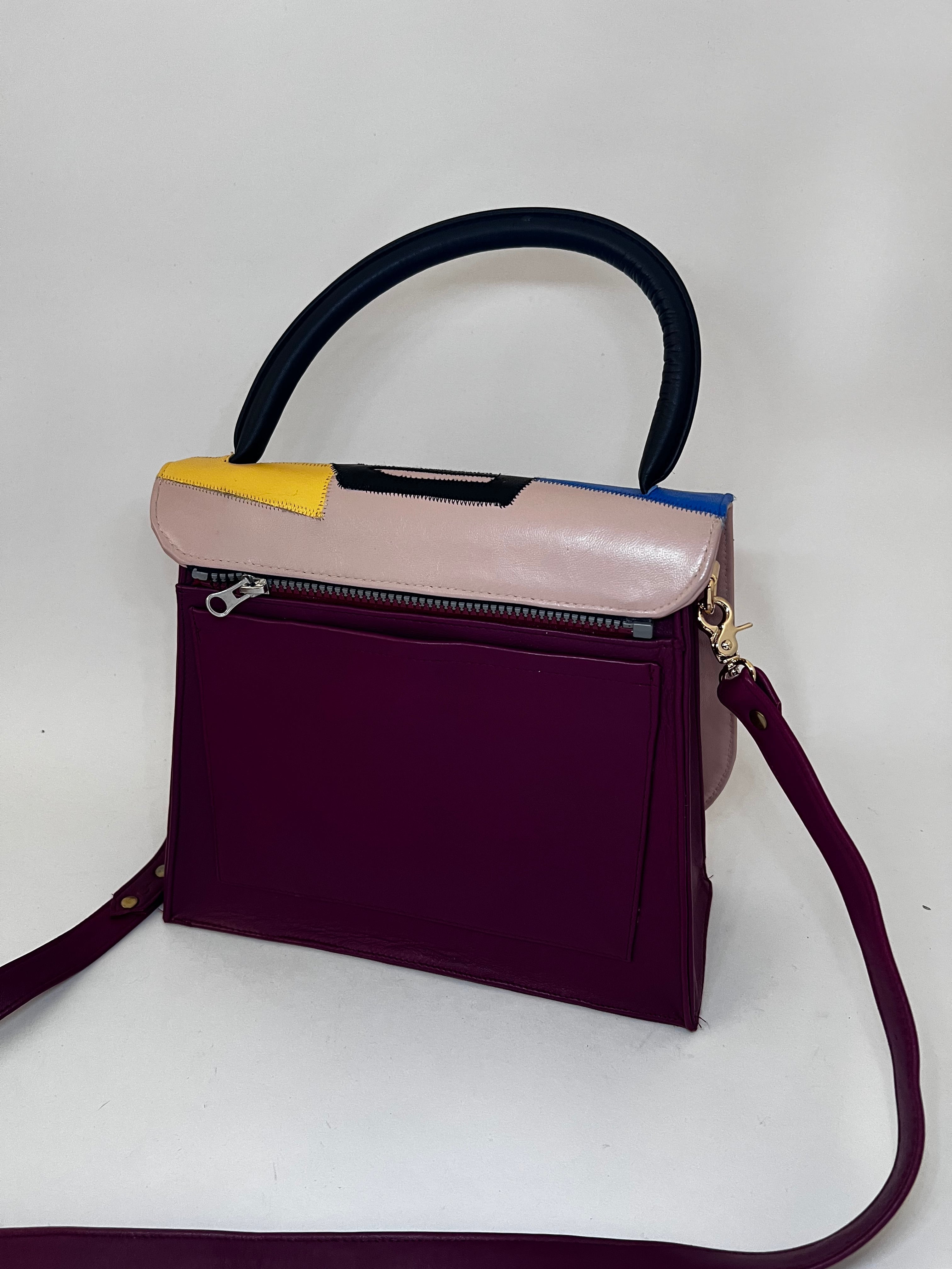 Künstlerische Wendetasche – Wechselbare Front | Unikat-Look