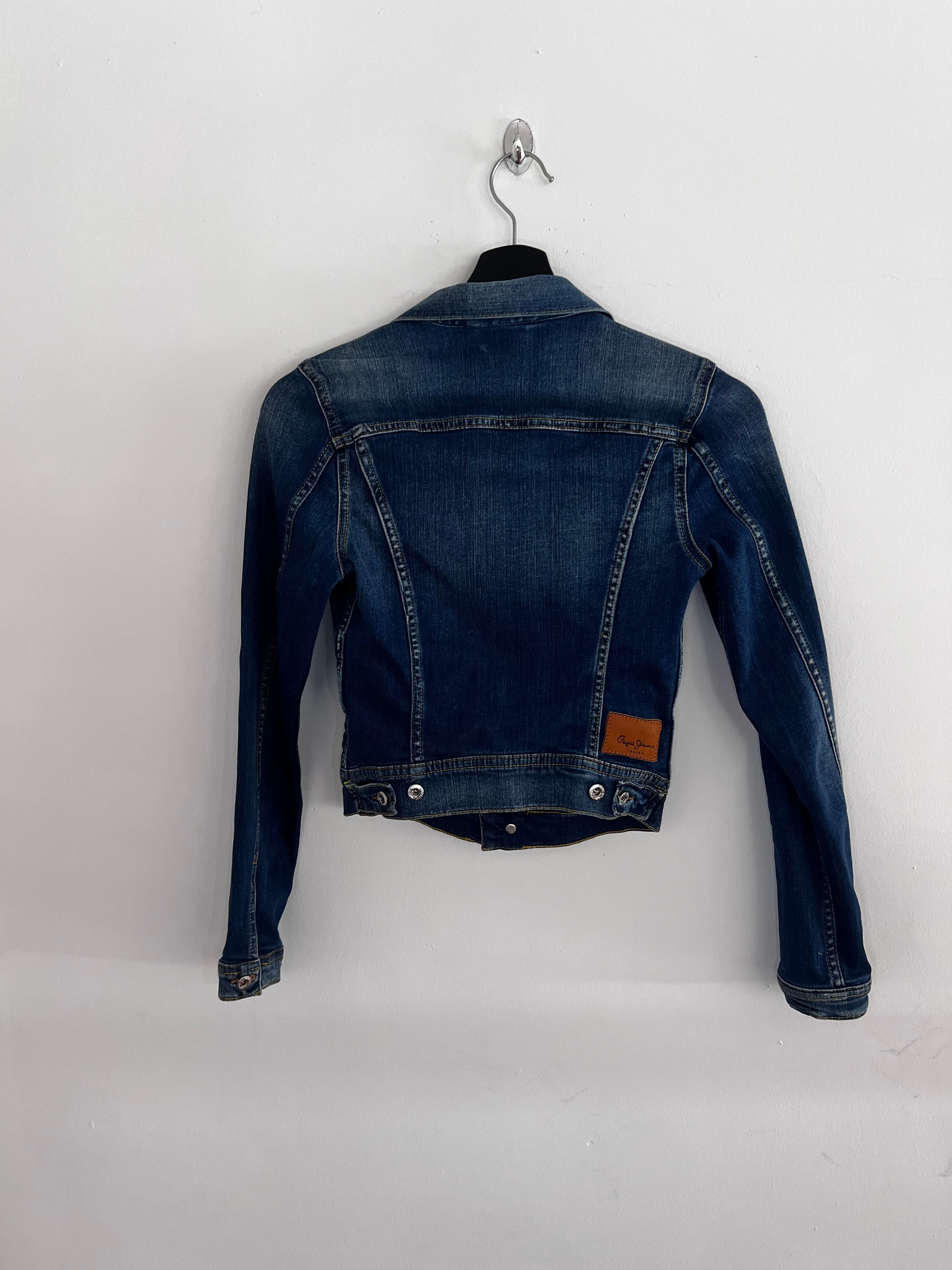 Pepe Jeans Jeansjacke – Dunkelblau, Größe XS