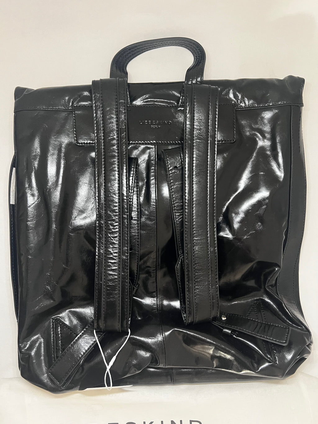 Liebeskind Berlin Rucksack – Schwarz, glänzend