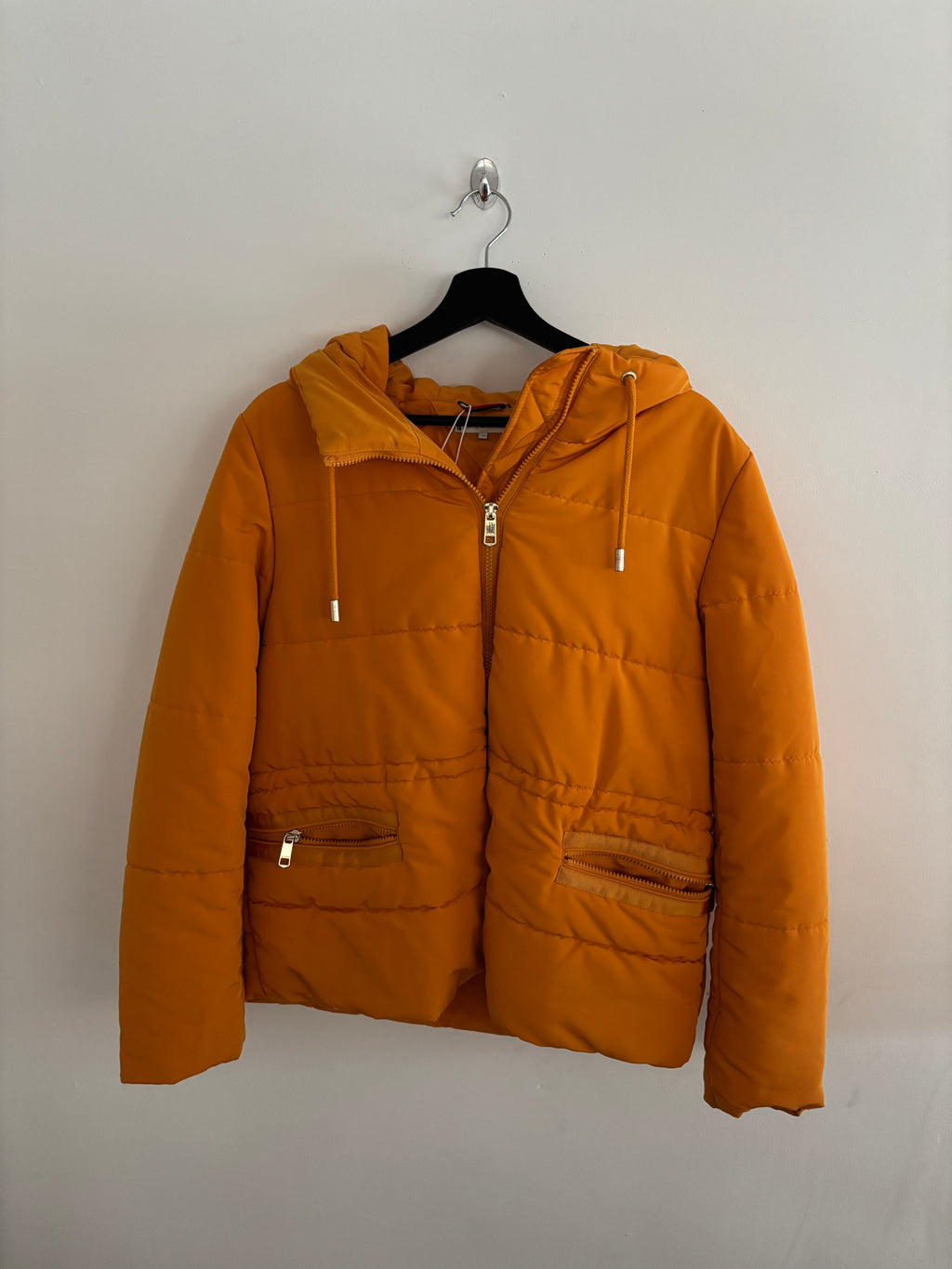 Tommy Hilfiger Steppjacke – Senfgelb, Größe M