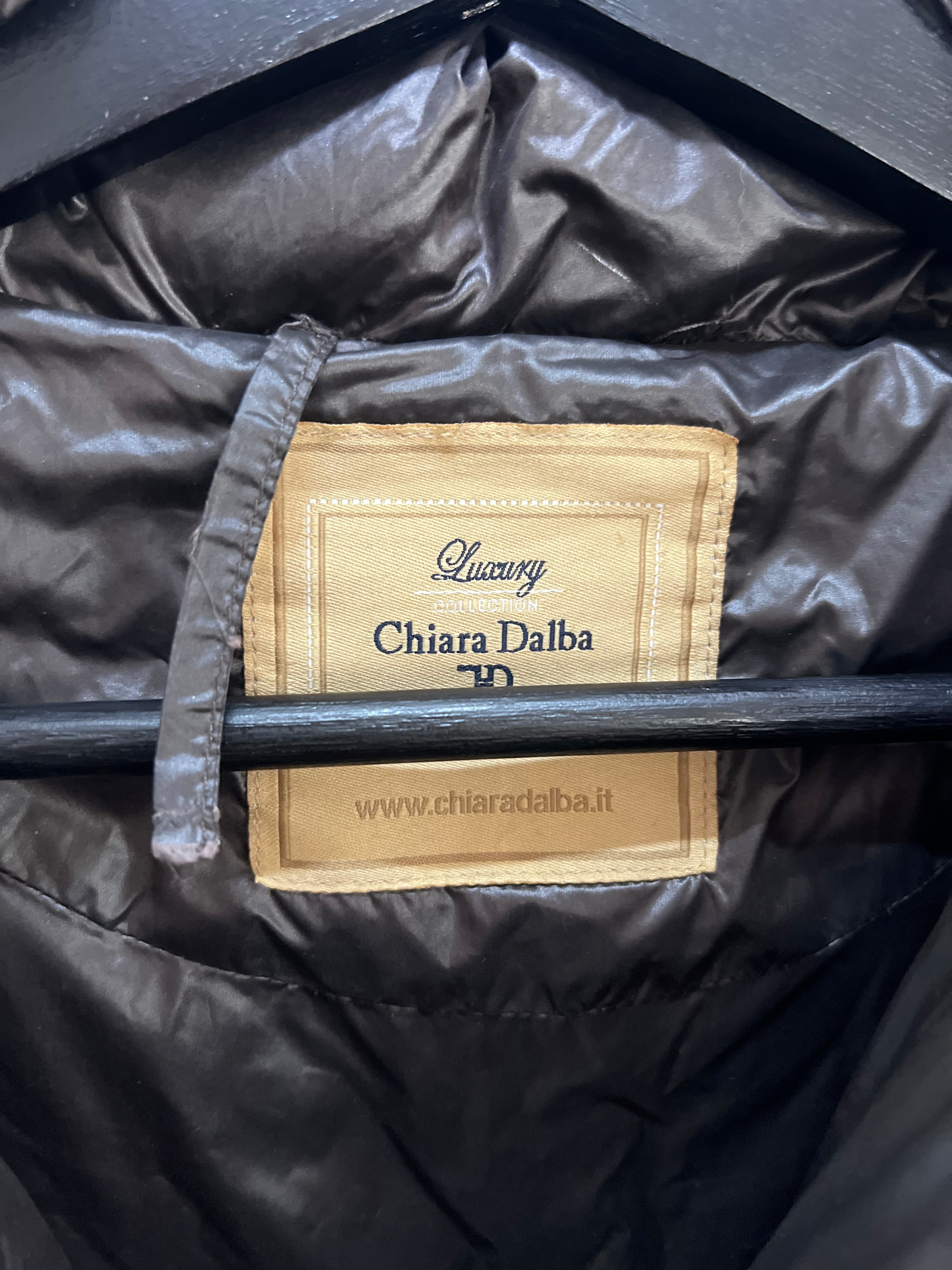 Chiara Dalba Daunenjacke – Schwarz, Größe L