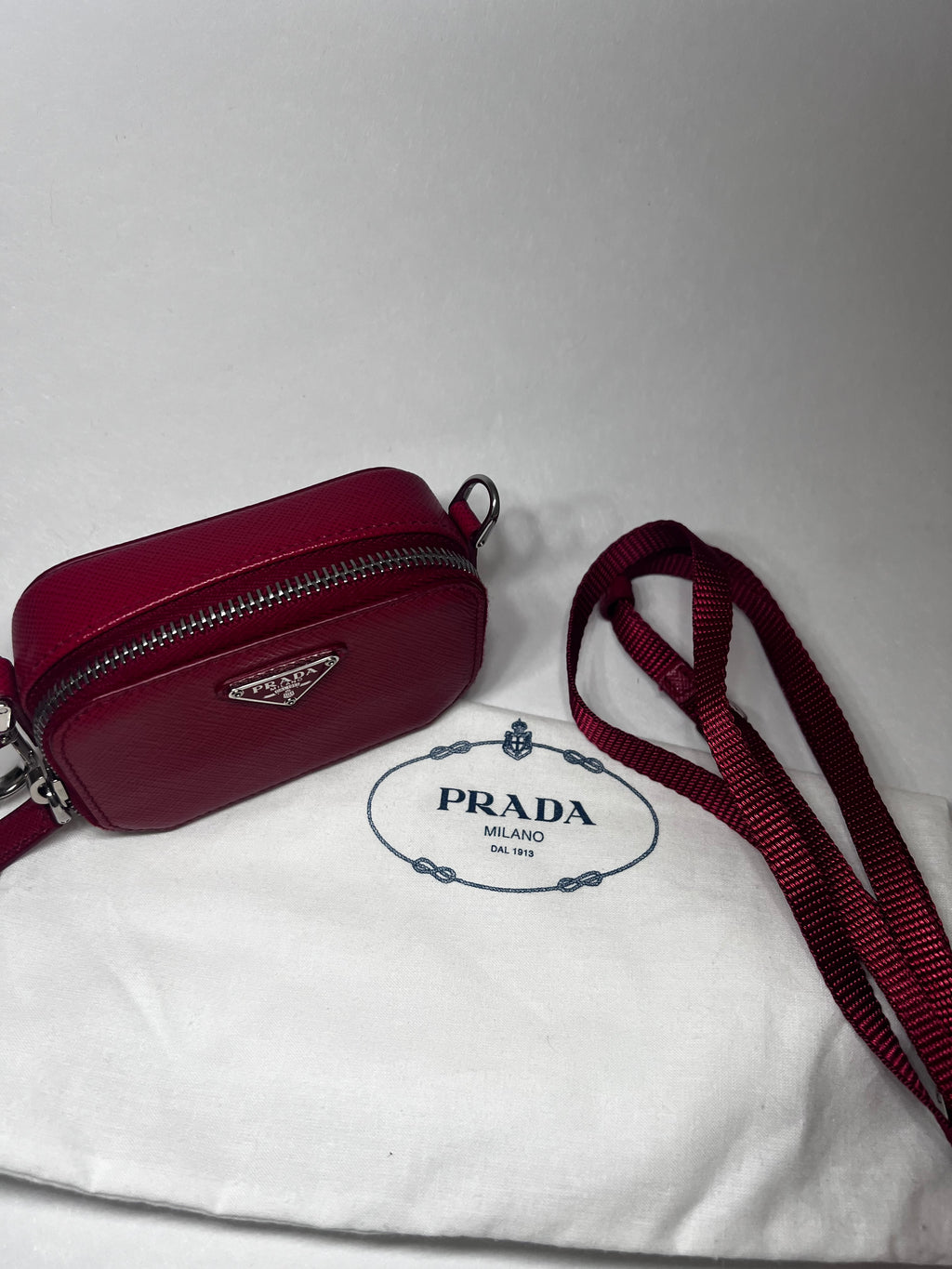 Prada Mini Crossbody Bag - Rot
