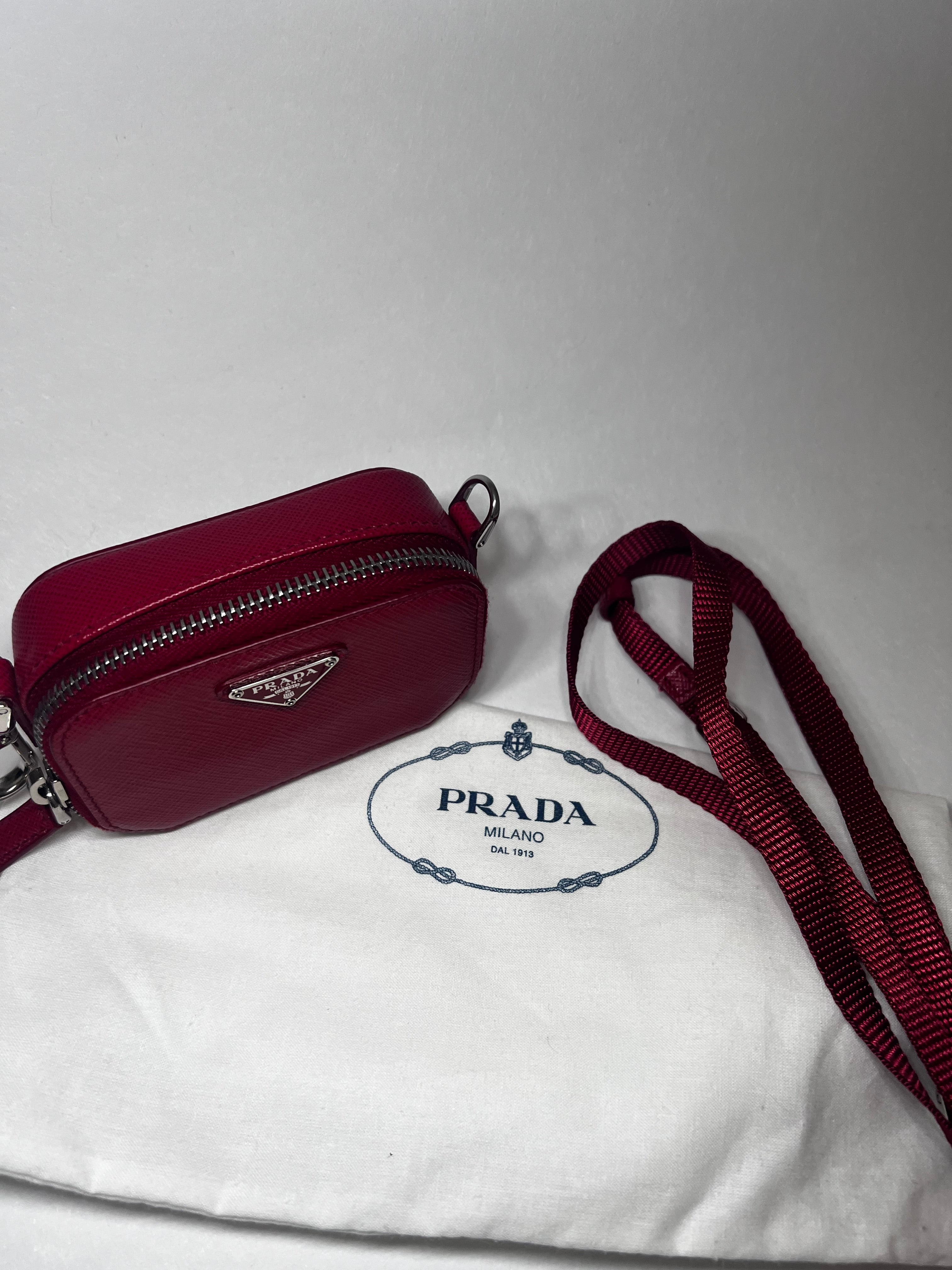 Prada Mini Crossbody Bag - Rot