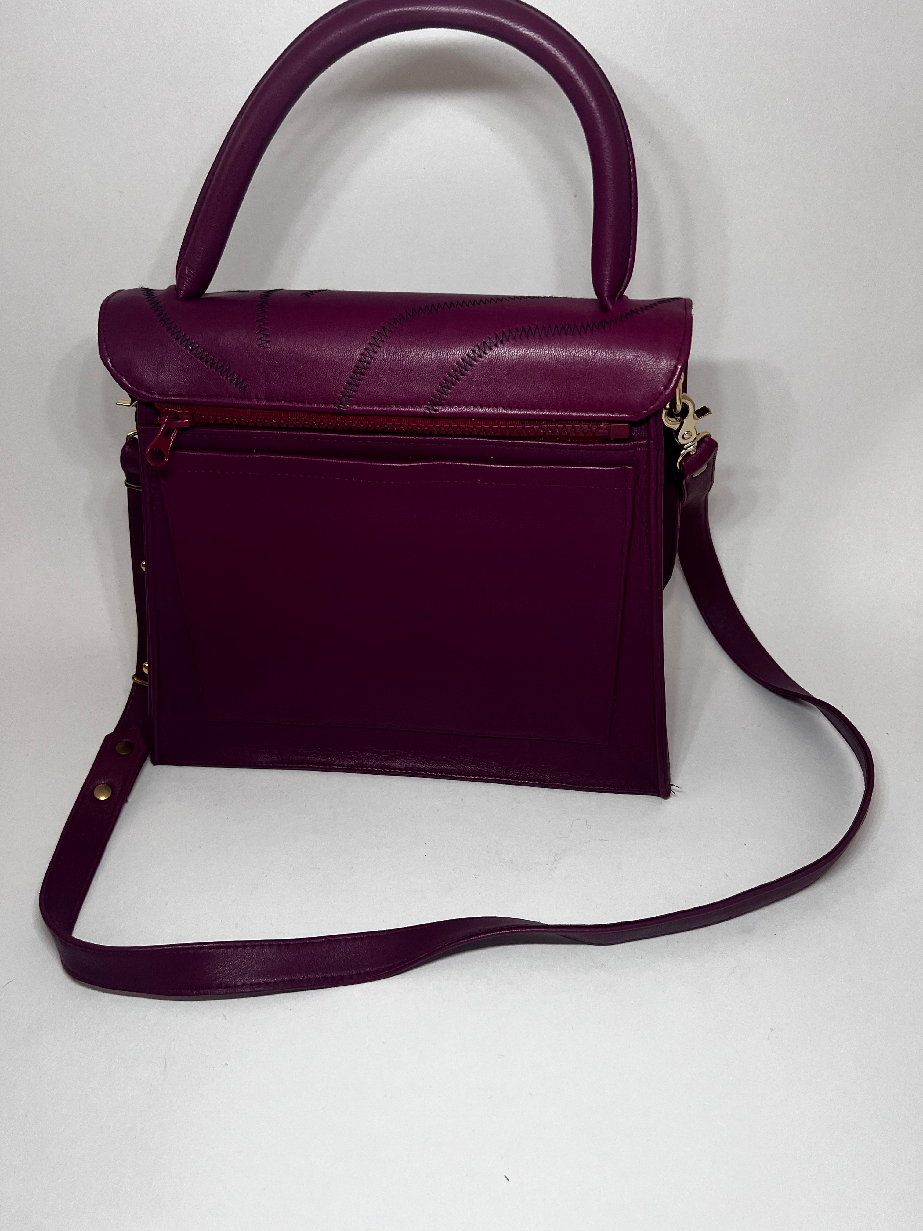 Künstlerische Wendetasche – Wechselbare Front | Unikat-Look