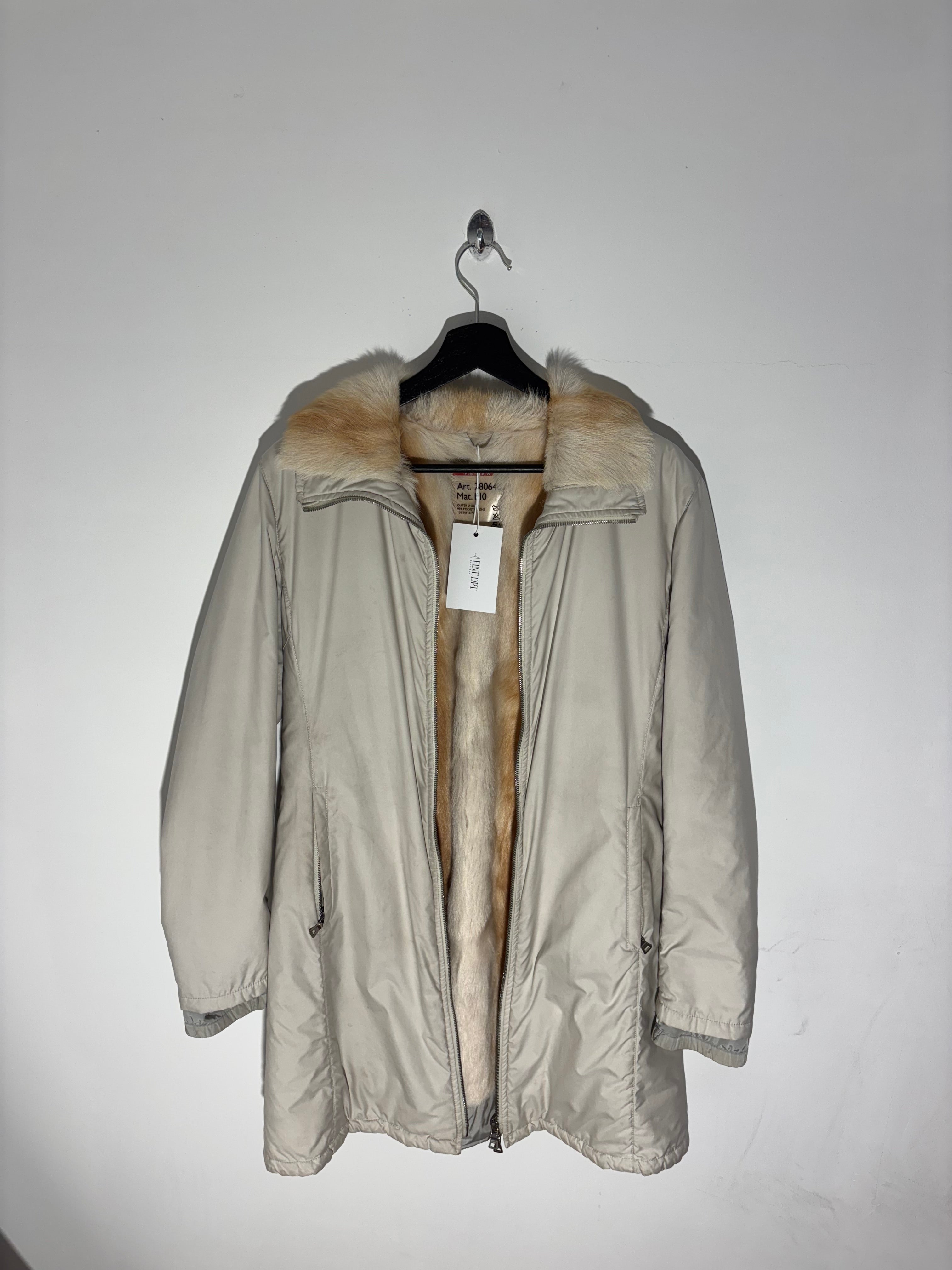 Prada Trenchcoat – Beige, Größe L