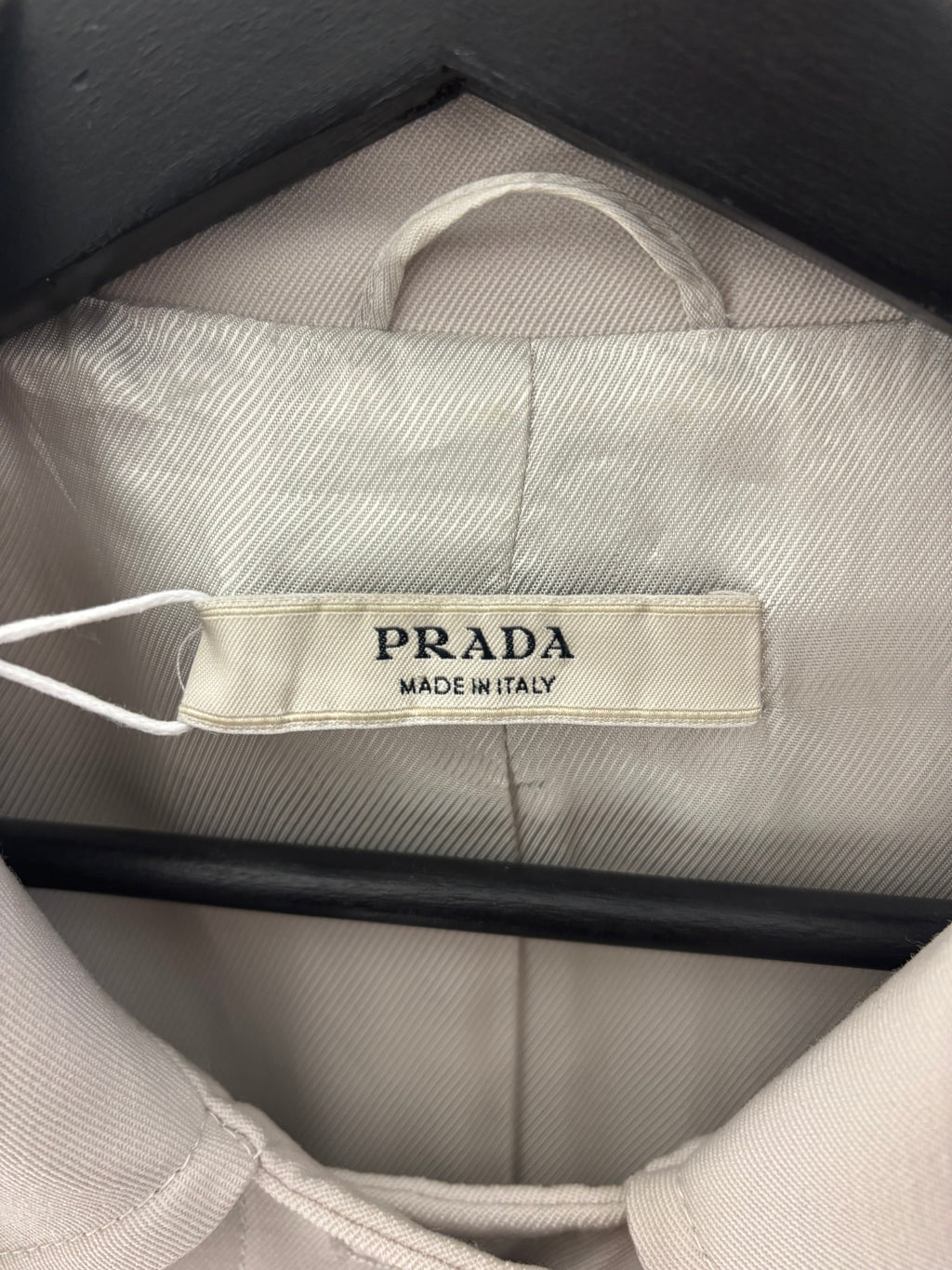 Prada Trenchcoat – Beige, Größe M