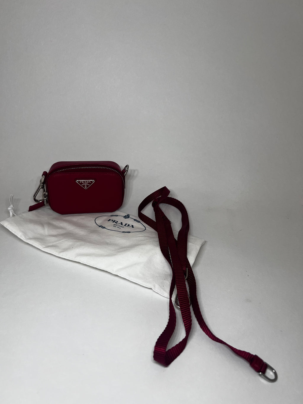 Prada Mini Crossbody Bag - Rot