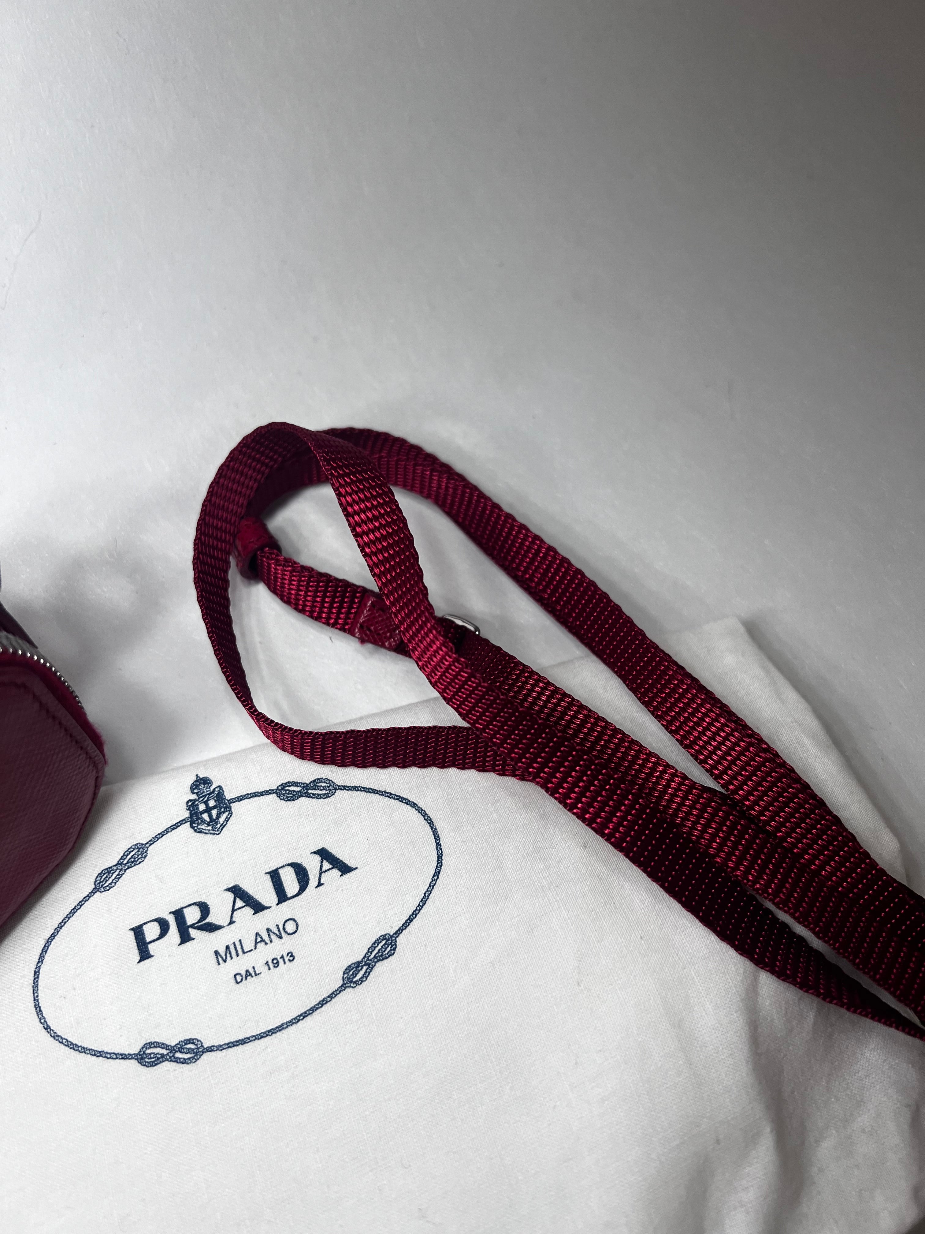 Prada Mini Crossbody Bag - Rot