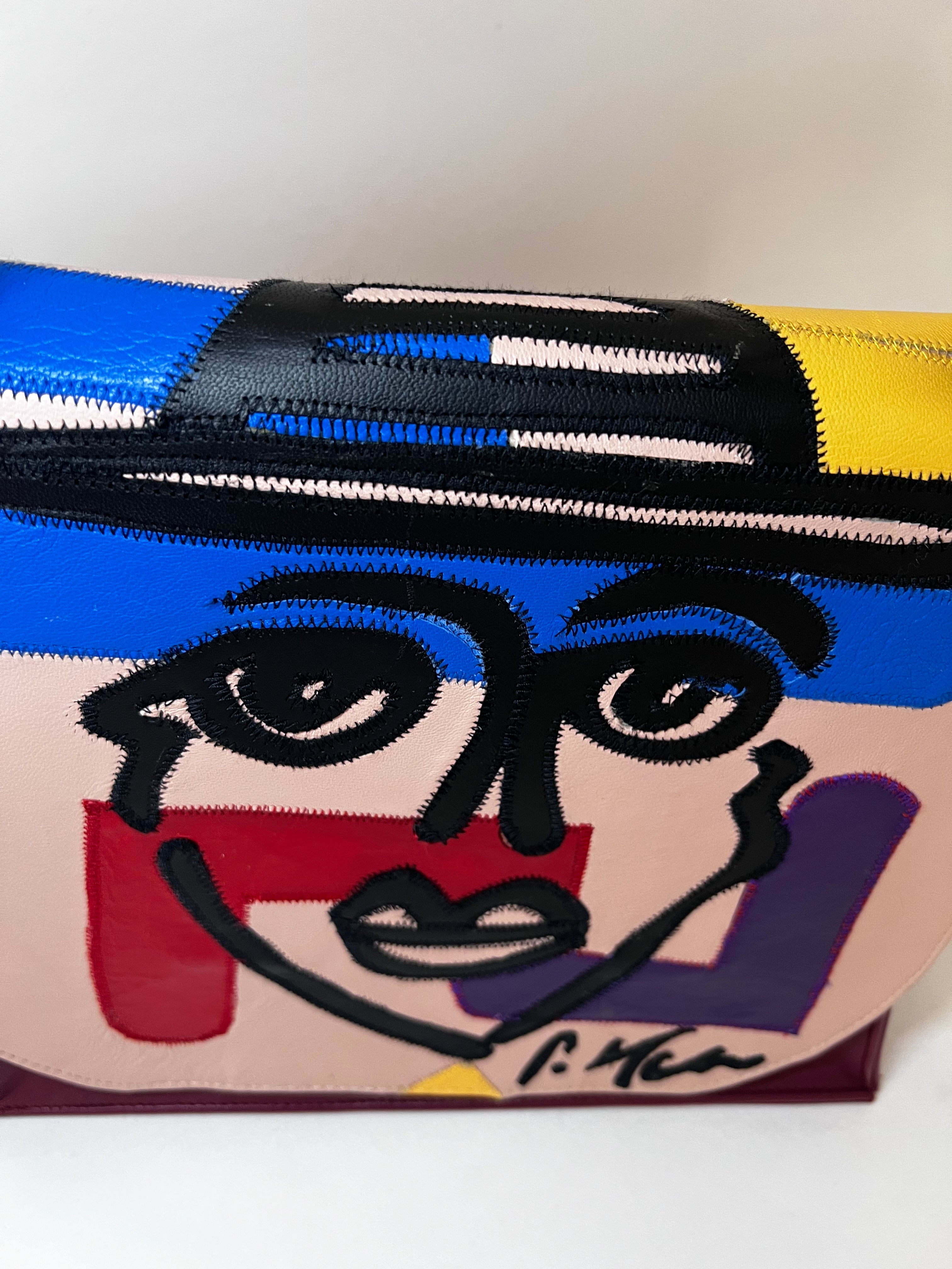 Künstlerische Wendetasche – Wechselbare Front | Unikat-Look