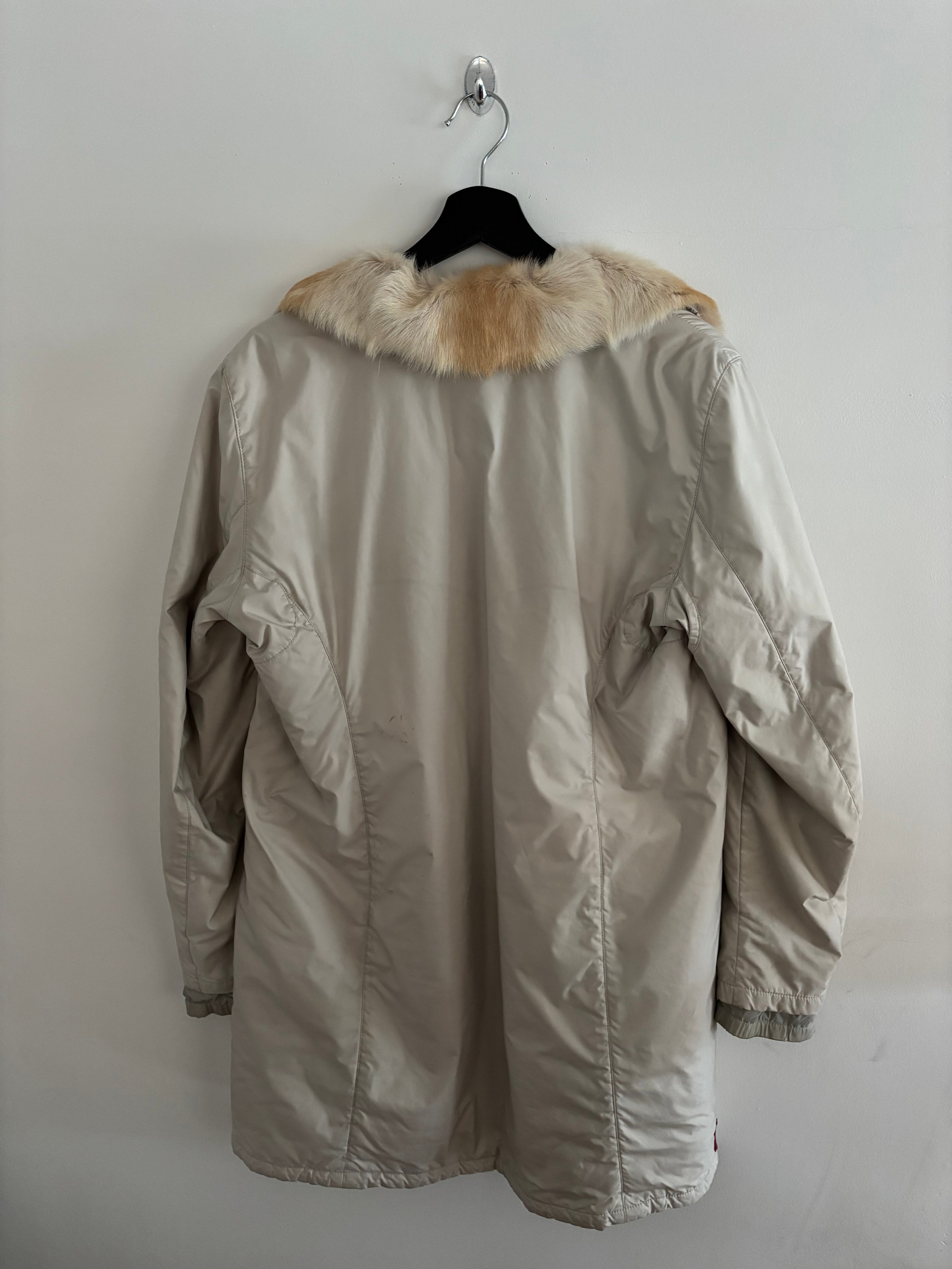 Prada Trenchcoat – Beige, Größe L