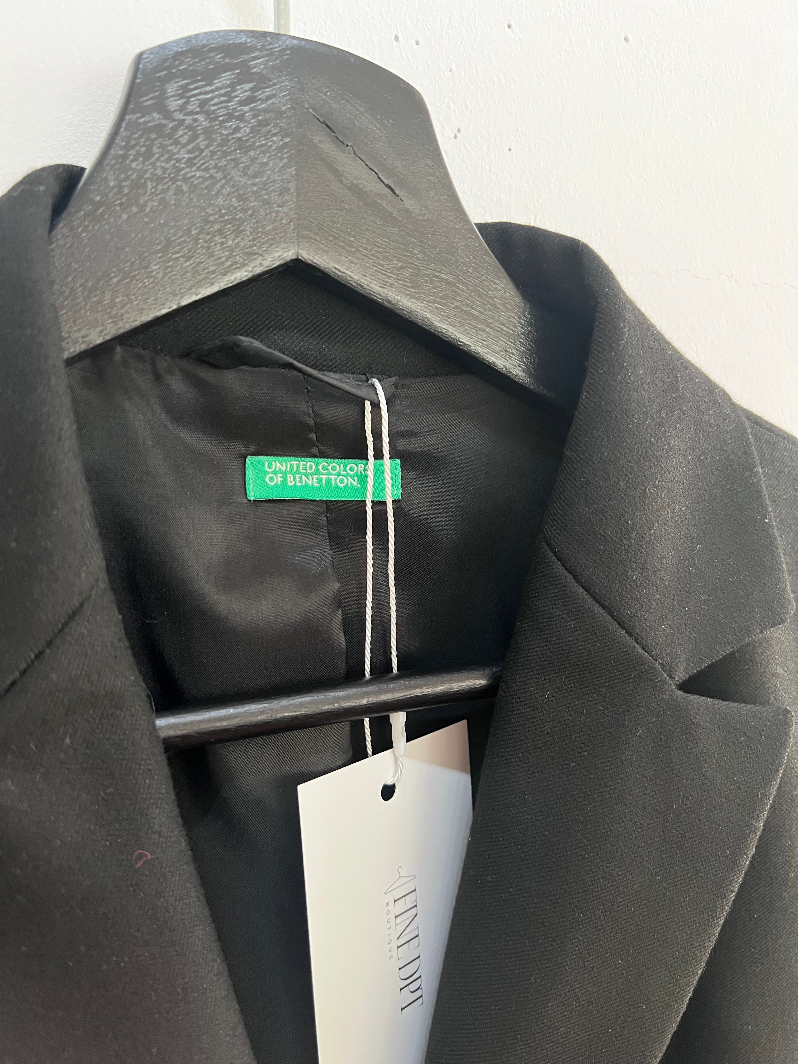 Eleganter schwarzer Blazer von Benetton