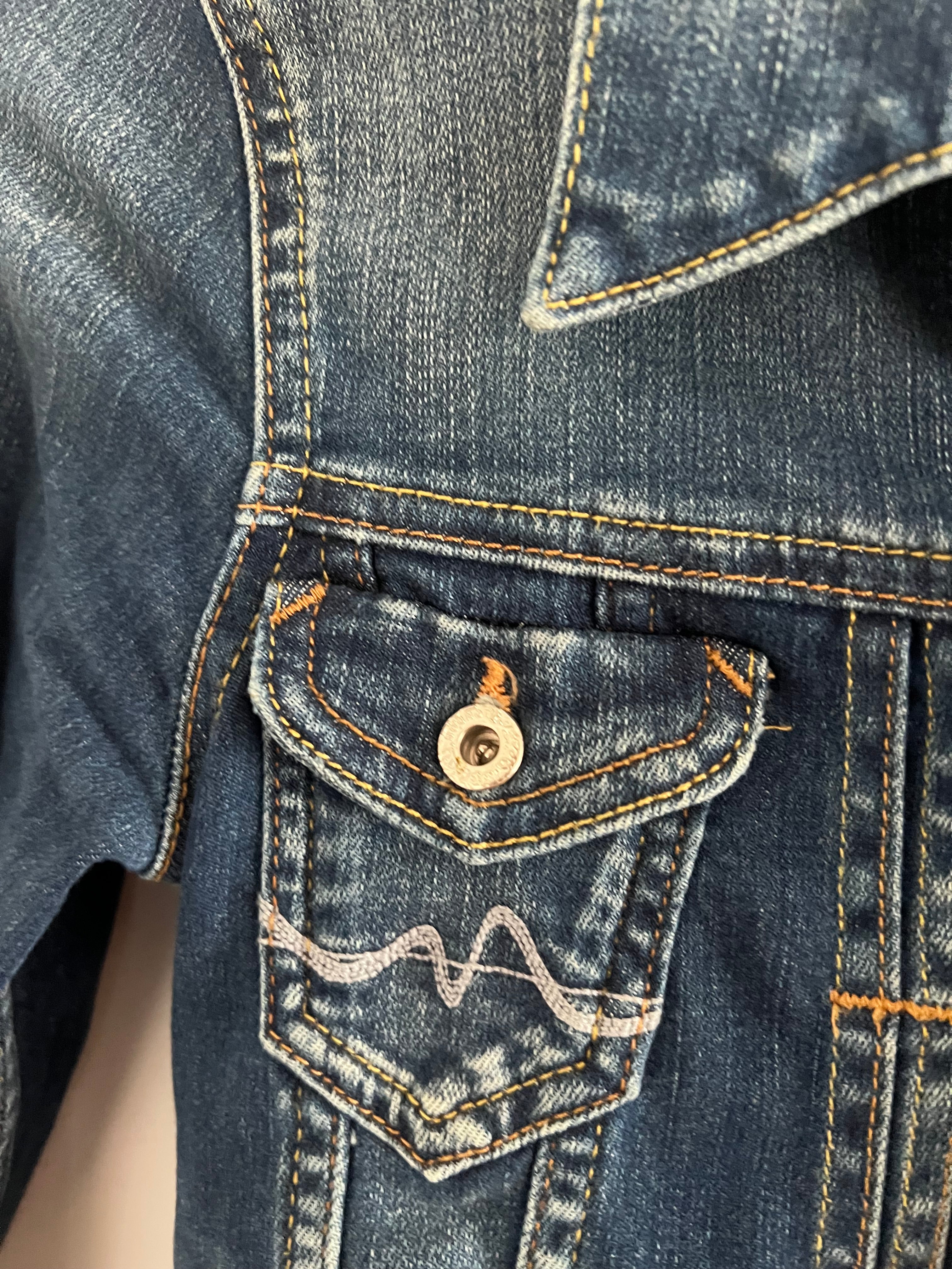 Pepe Jeans Jeansjacke – Dunkelblau, Größe XS