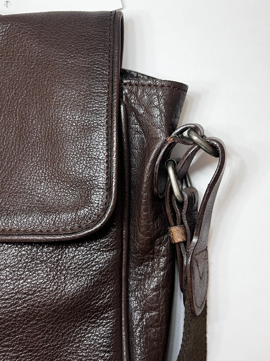 Rehard Echtleder Aktentasche / Umhängetasche – Braun