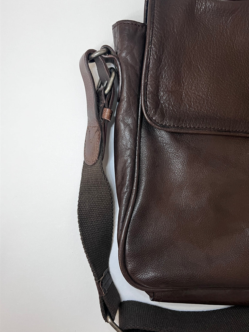 Rehard Echtleder Aktentasche / Umhängetasche – Braun