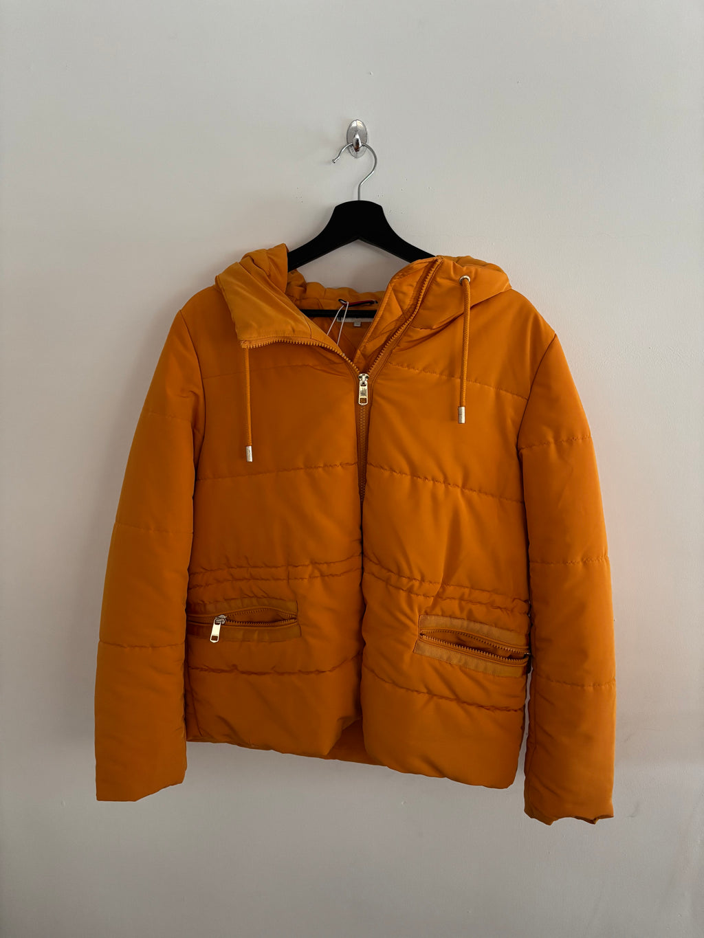 Tommy Hilfiger Steppjacke – Senfgelb, Größe M