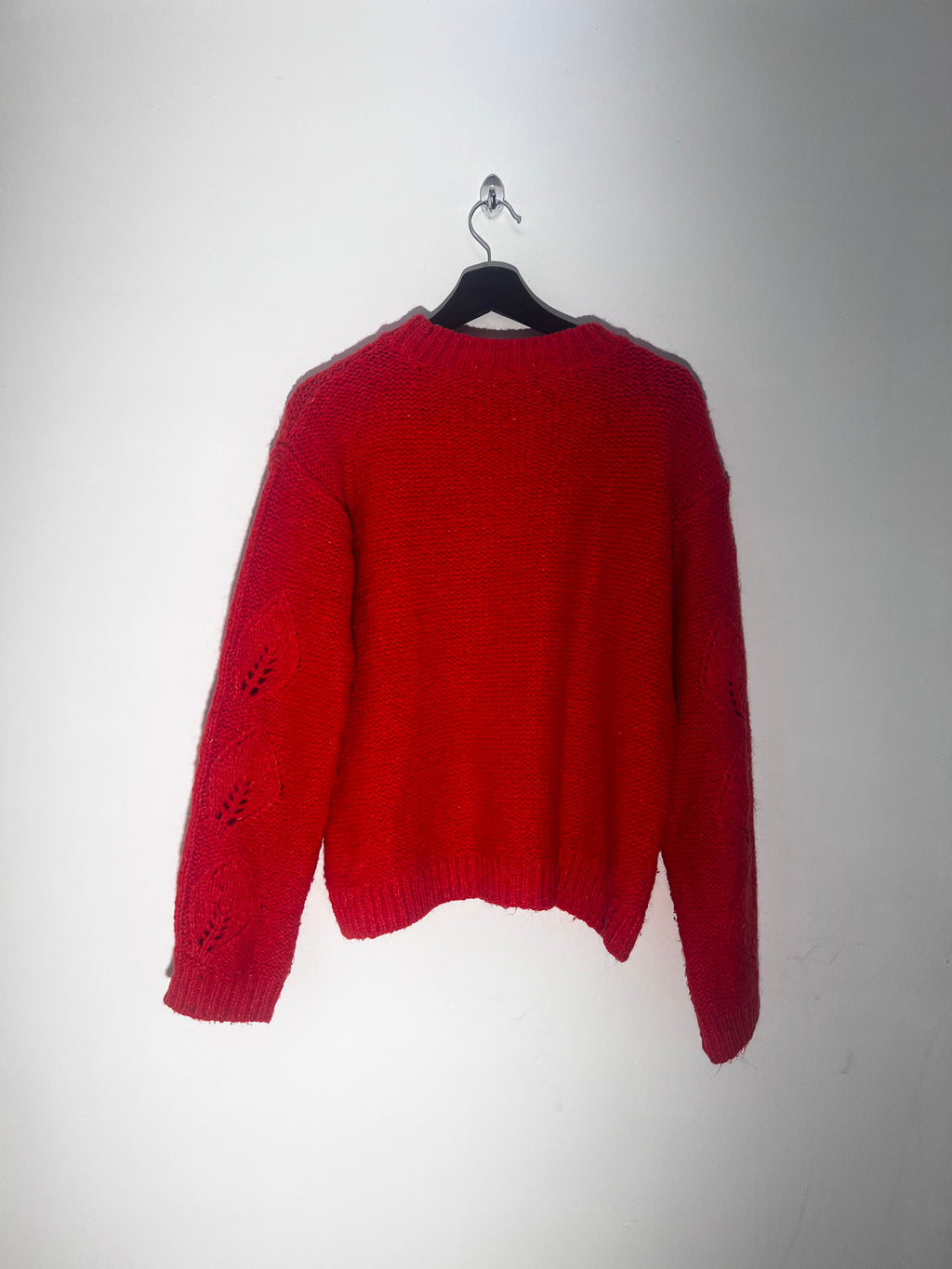 Mango Strickpullover – Rot, Größe S