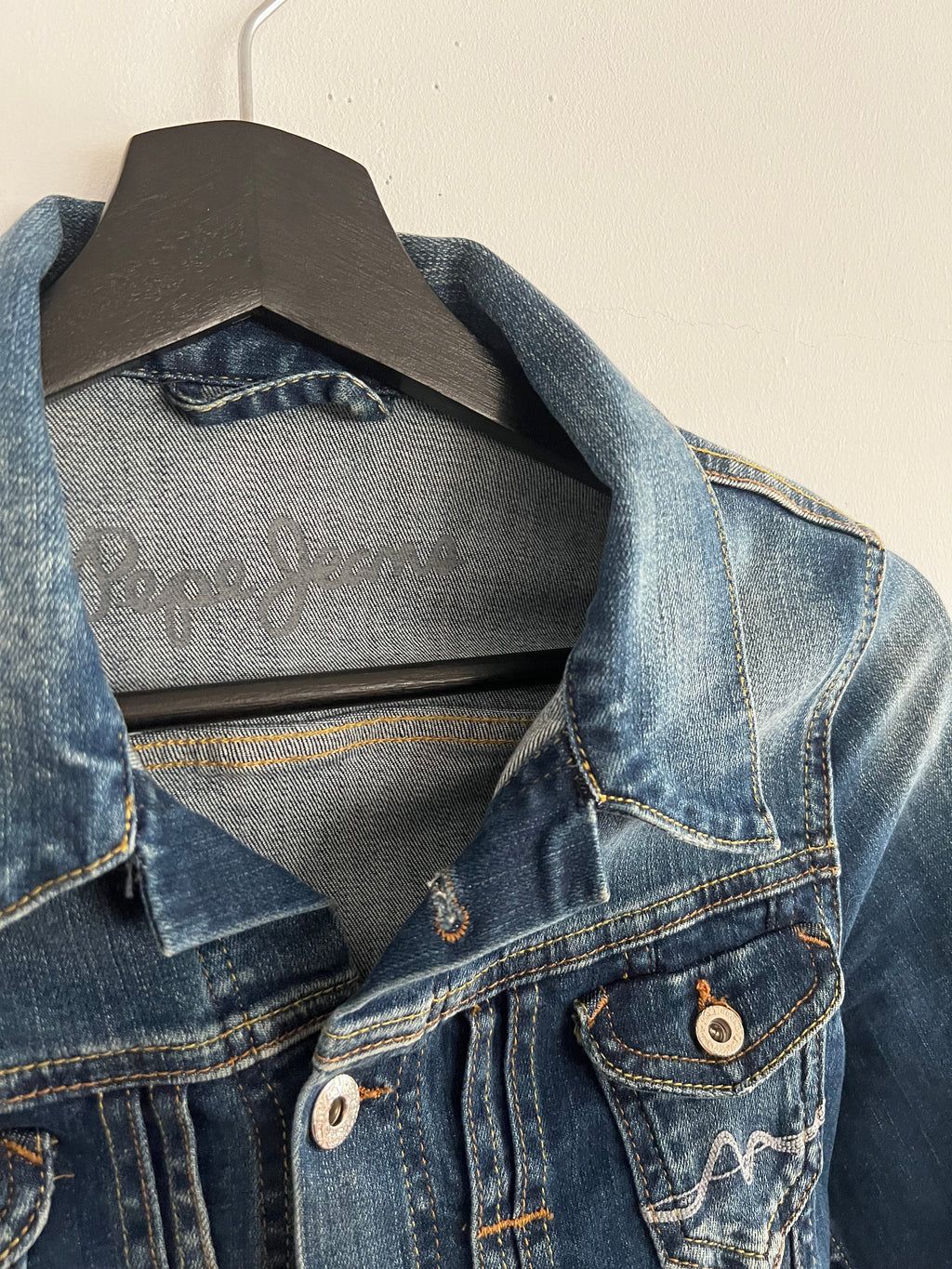 Pepe Jeans Jeansjacke – Dunkelblau, Größe XS